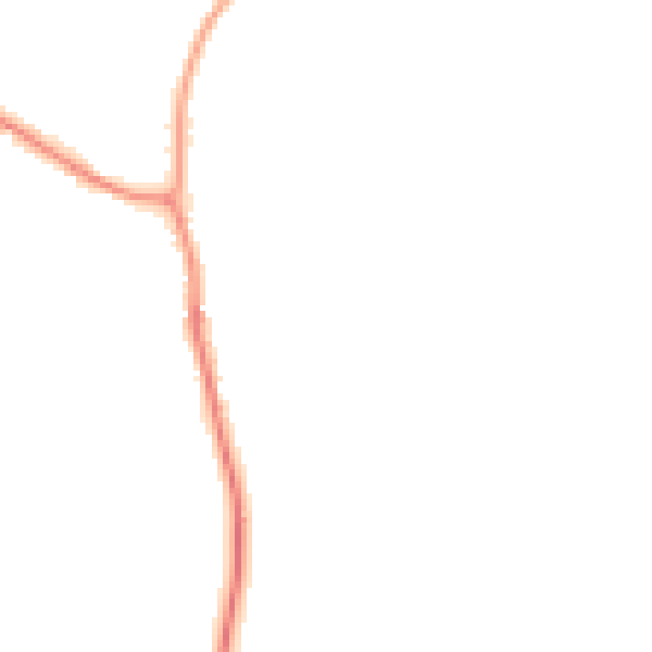 Night-time road noise heatmap for SY5 6DX