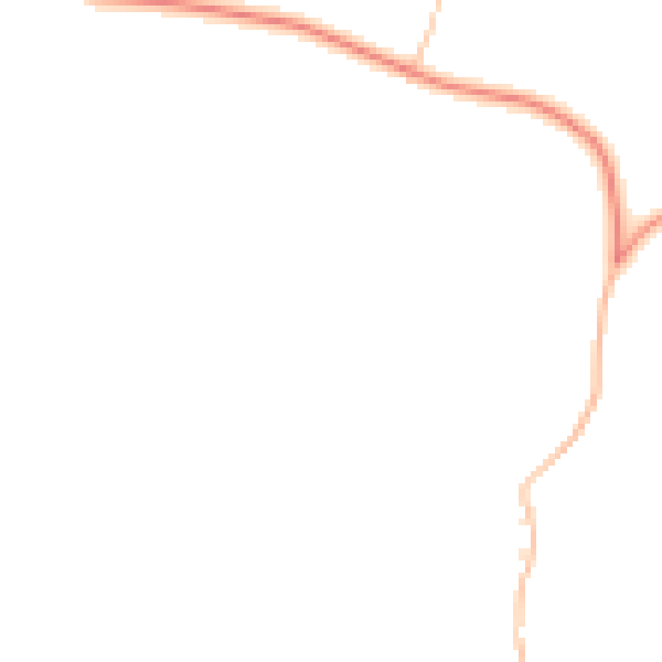 Daytime road noise heatmap for SY5 7DN
