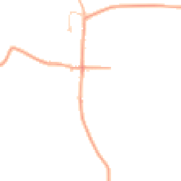 Daytime road noise heatmap for SY5 7PG