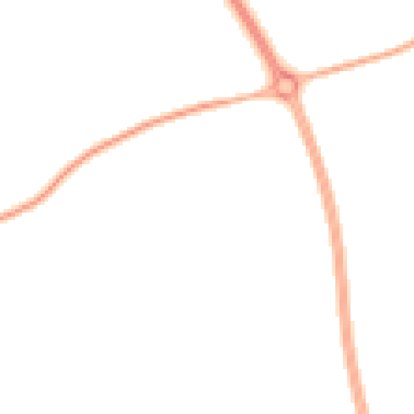 Night-time road noise heatmap for SY5 8PJ