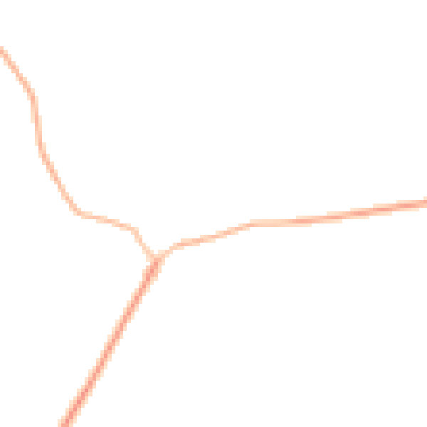 Night-time road noise heatmap for SY5 9QJ