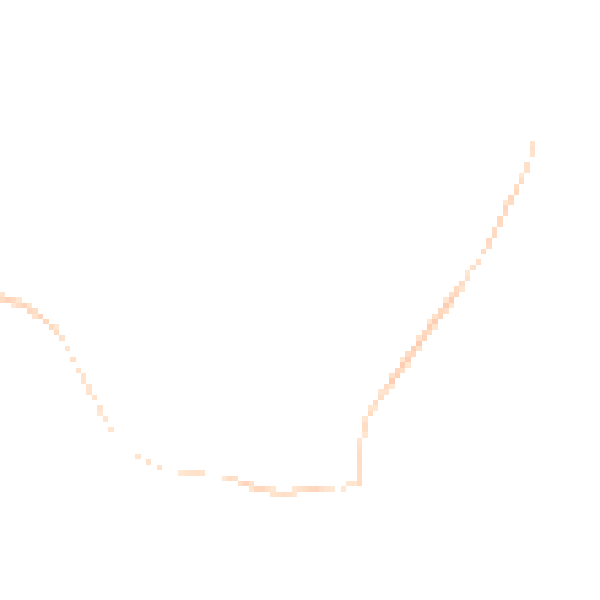 Night-time road noise heatmap for TA1 4JP