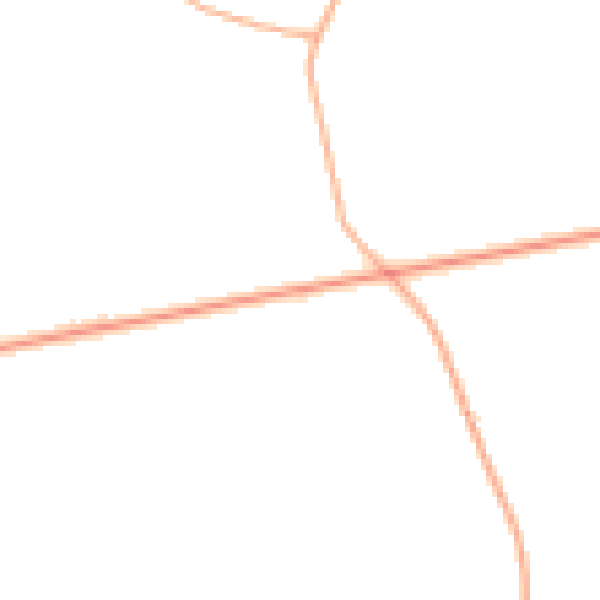 Daytime road noise heatmap for TA3 5BE