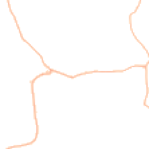 Daytime road noise heatmap for TA3 5BS
