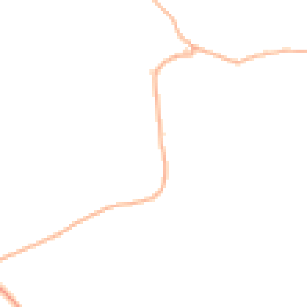 Daytime road noise heatmap for TA3 5BW