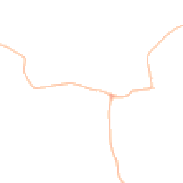 Daytime road noise heatmap for TA3 6AF