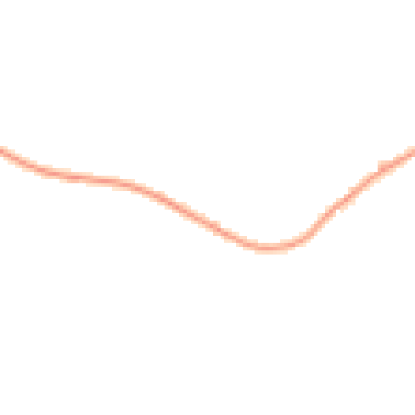 Night-time road noise heatmap for TA3 6DD