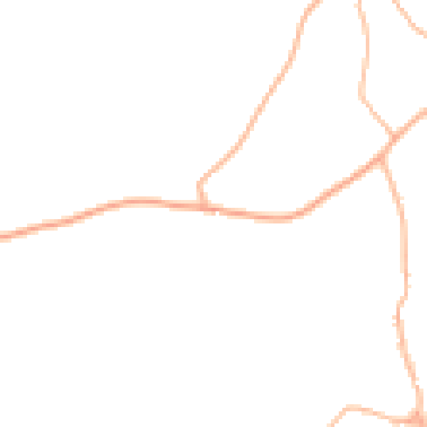 Daytime road noise heatmap for TA3 6SP