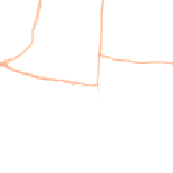 Daytime road noise heatmap for TA3 6TD