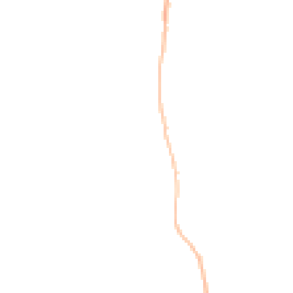 Night-time road noise heatmap for TA3 7AW