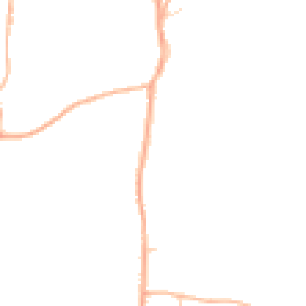 Daytime road noise heatmap for TA3 7SF