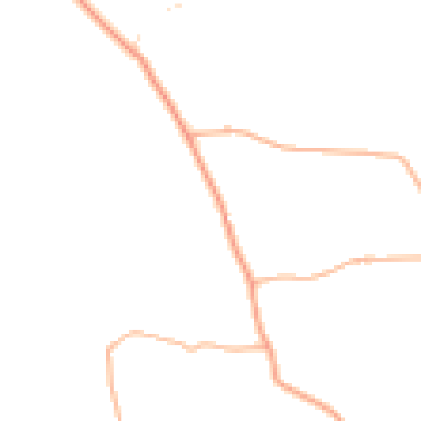 Daytime road noise heatmap for TA4 1AR