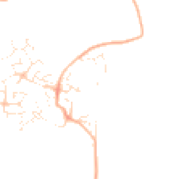 Daytime road noise heatmap for TA4 1DF