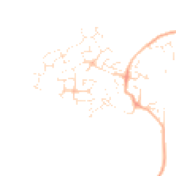 Daytime road noise heatmap for TA4 1JF