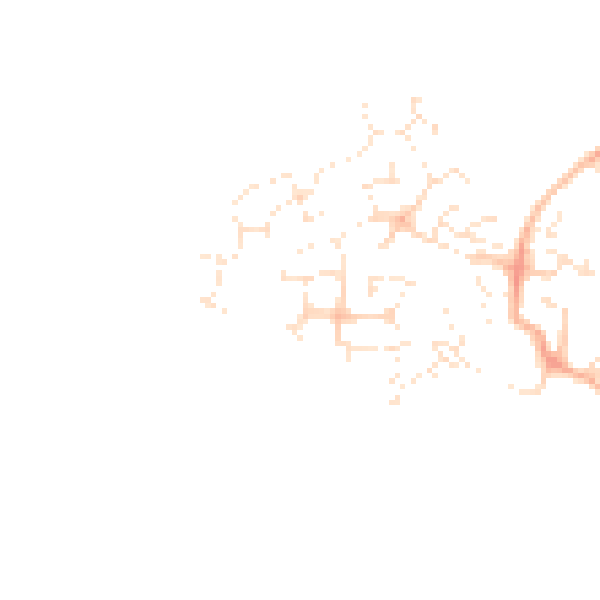 Daytime road noise heatmap for TA4 1JQ