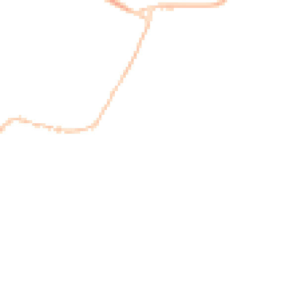 Night-time road noise heatmap for TA4 1PR