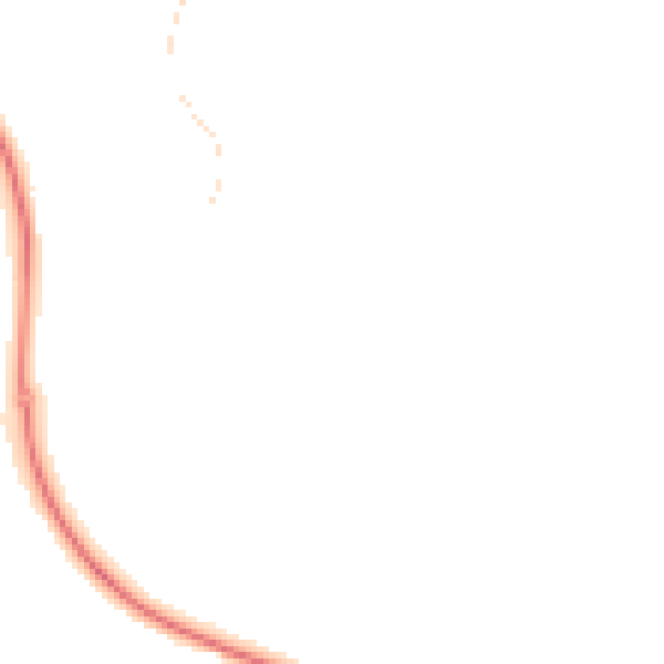 Night-time road noise heatmap for TA4 3PJ