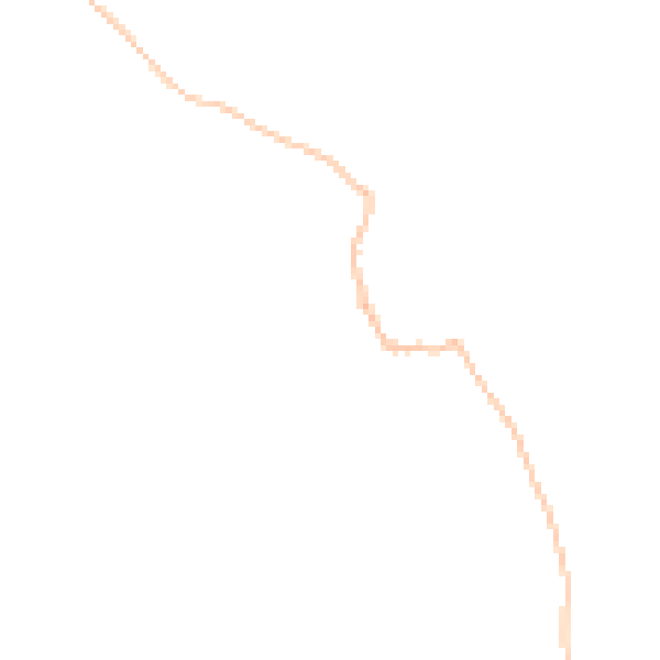 Night-time road noise heatmap for TA4 4HZ