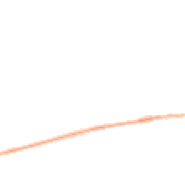 Night-time road noise heatmap for TF1 1RW