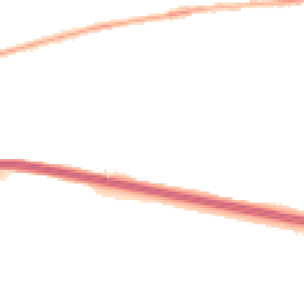 Night-time road noise heatmap for TF1 2JQ