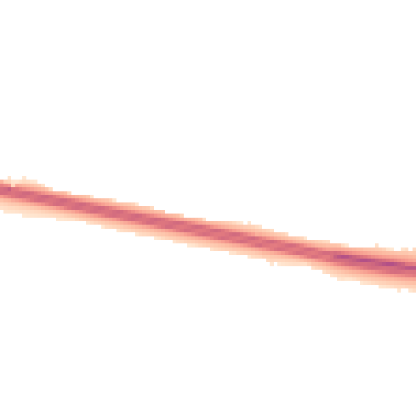 Night-time road noise heatmap for TF1 2JW