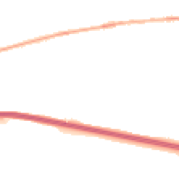Night-time road noise heatmap for TF1 2NT