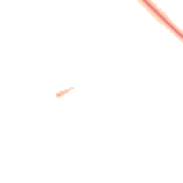 Night-time road noise heatmap for TF1 3AR