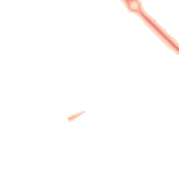 Night-time road noise heatmap for TF1 3PF