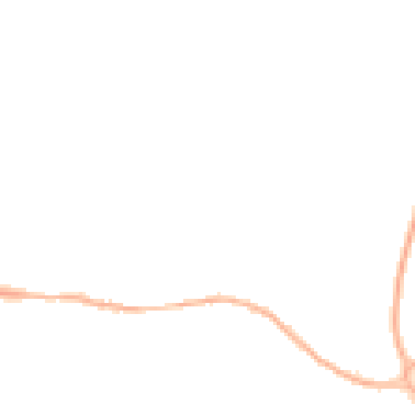 Night-time road noise heatmap for TF1 5FP