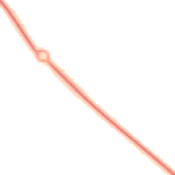 Night-time road noise heatmap for TF1 6FY
