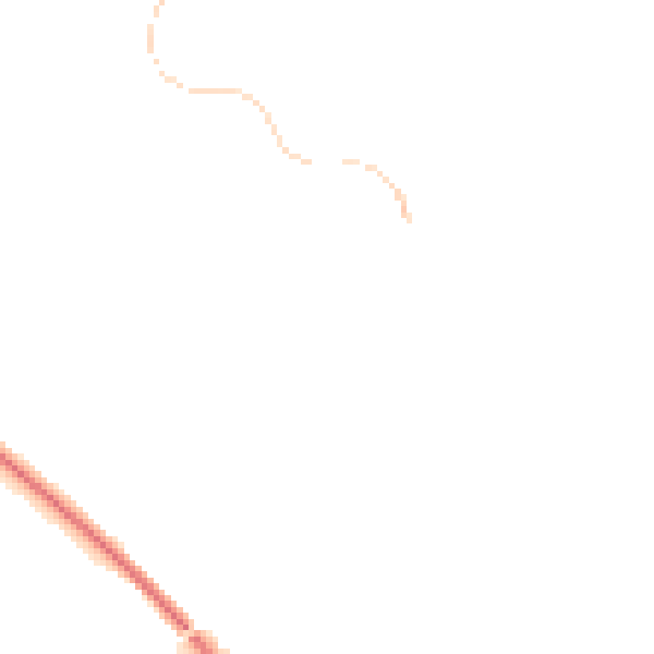 Night-time road noise heatmap for TF1 6TL