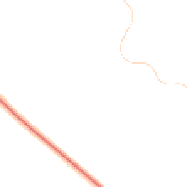 Night-time road noise heatmap for TF1 6UT