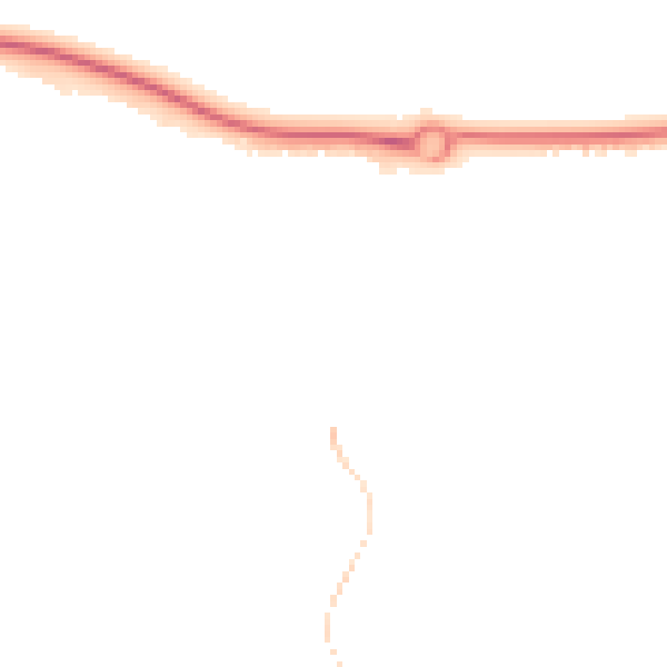 Night-time road noise heatmap for TF1 6YA