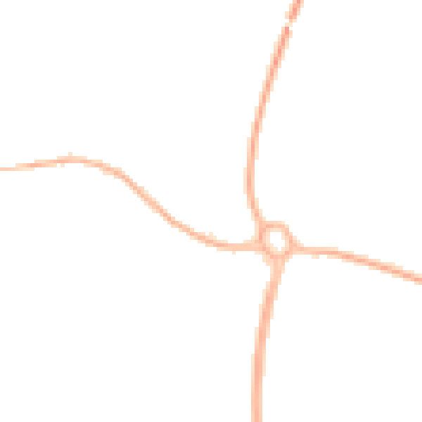 Night-time road noise heatmap for TF2 6SR
