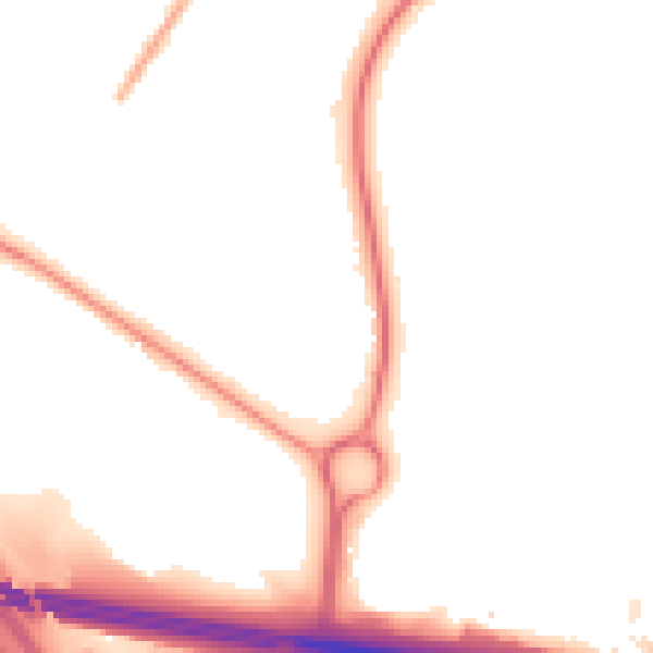 Night-time road noise heatmap for TF2 9HD