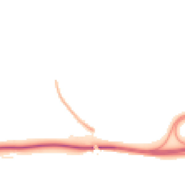 Night-time road noise heatmap for TF3 1AD