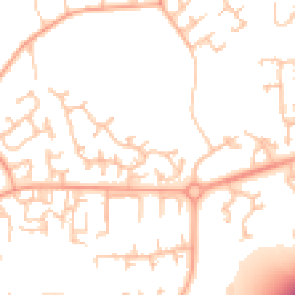 Daytime road noise heatmap for TF3 1RF