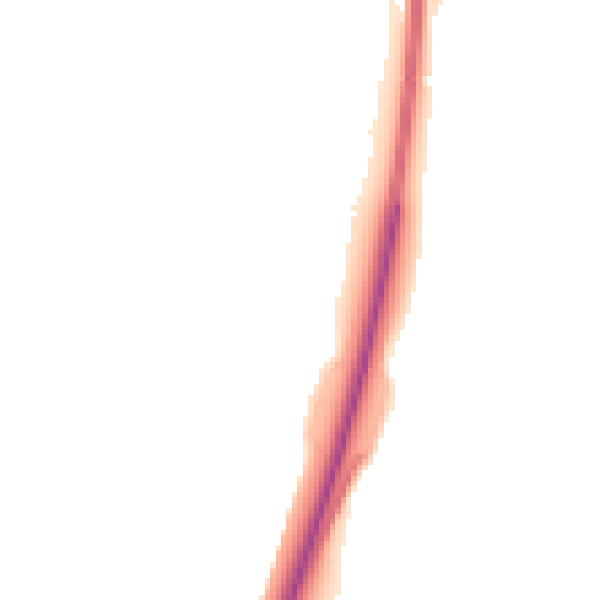 Night-time road noise heatmap for TF3 1XA