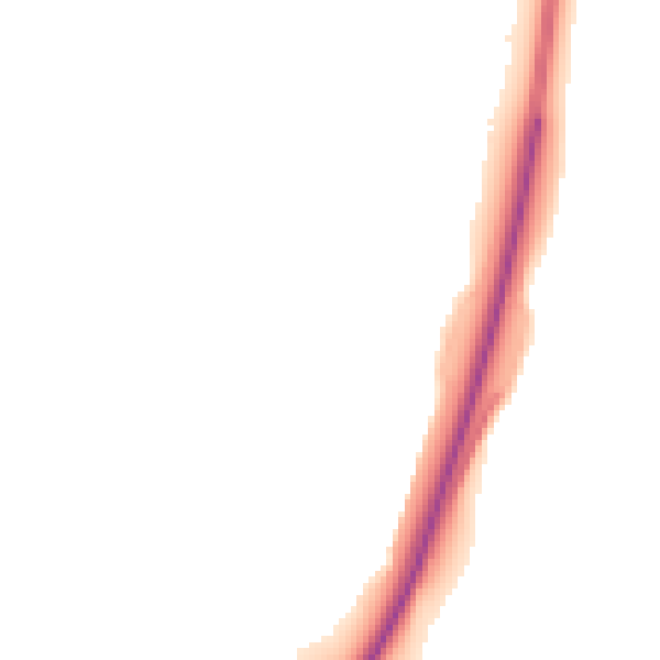 Night-time road noise heatmap for TF3 1XY