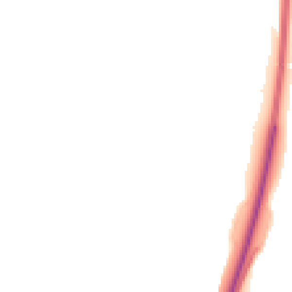 Night-time road noise heatmap for TF3 1YB