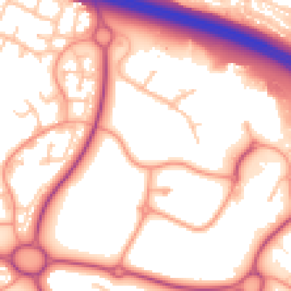 Daytime road noise heatmap for TF3 4TN