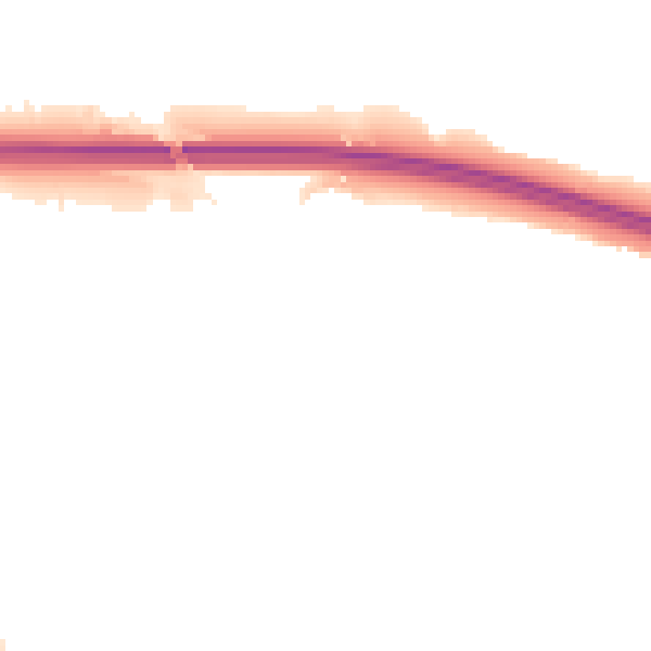 Night-time road noise heatmap for TF3 5AH