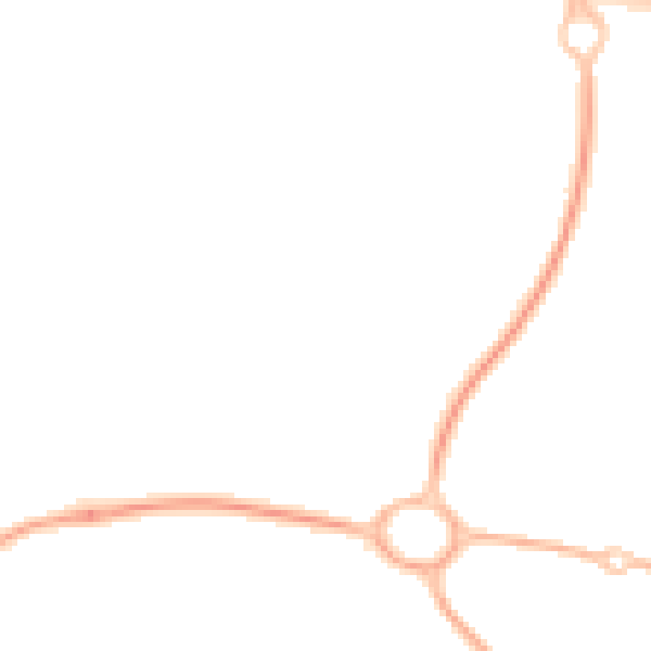 Night-time road noise heatmap for TF3 5DR