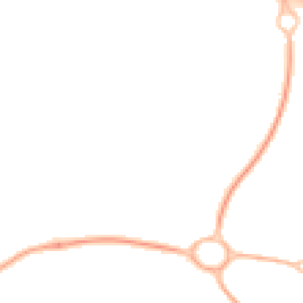 Night-time road noise heatmap for TF3 5DS