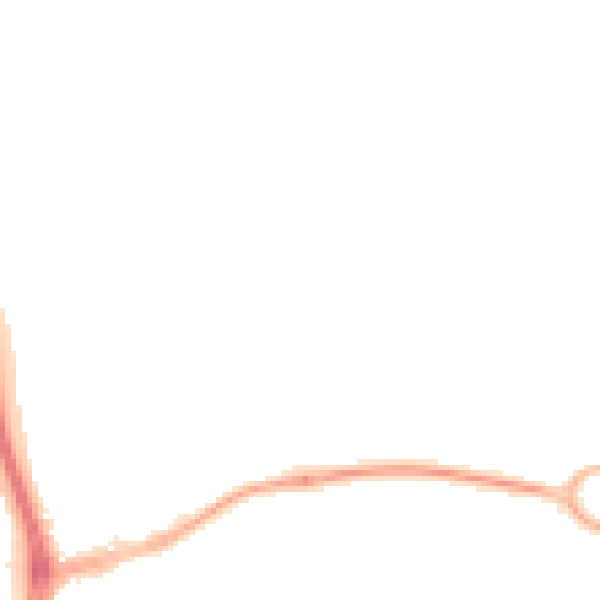 Night-time road noise heatmap for TF3 5FD
