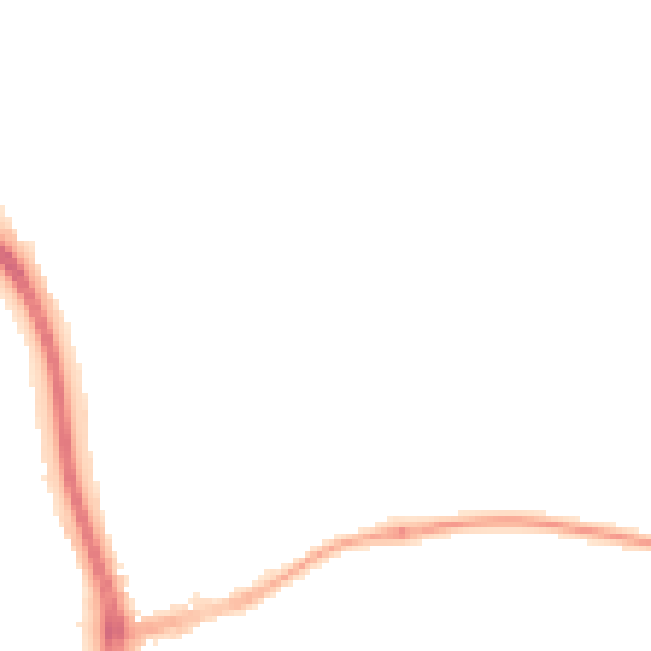 Night-time road noise heatmap for TF3 5FQ
