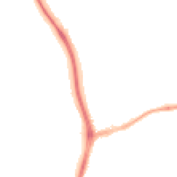 Night-time road noise heatmap for TF3 5HH