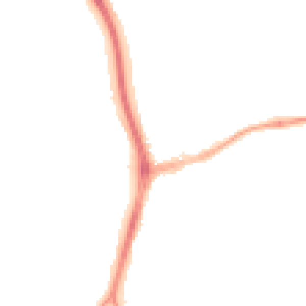 Night-time road noise heatmap for TF3 5HS