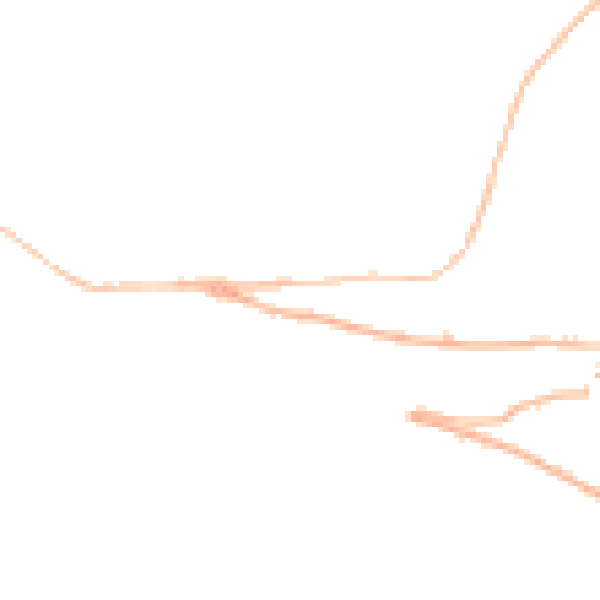 Night-time road noise heatmap for TF8 7AA