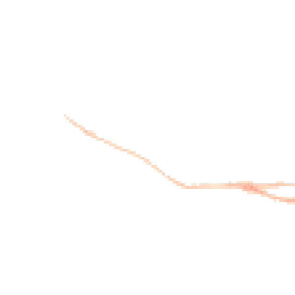 Night-time road noise heatmap for TF8 7AS